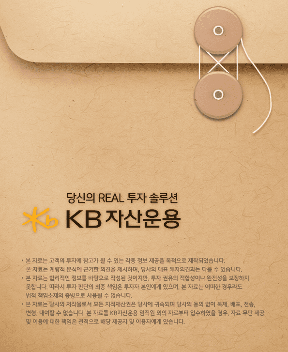 kb 자산운용의 한국 기업 공시자료 소개.